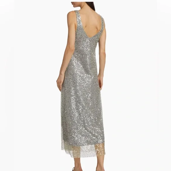 NWT Vince Sequined Midi-Dress (Size M)